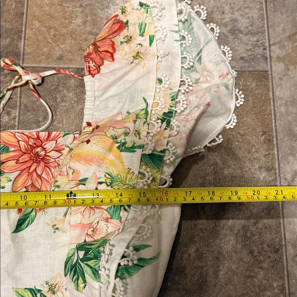 Farm Rio Denyse Linen Dress - Picture 3 of 7
